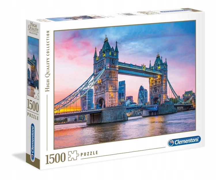 

Clementoni Puzzle 1500 El Hq Tower Bridge 31816