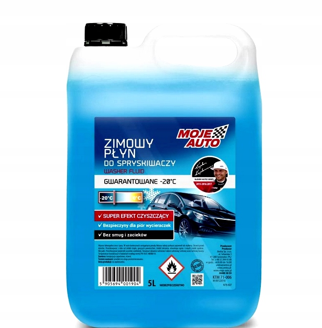 

Moje Auto Zimowy Płyn Do Spryskiwaczy -20C 5L