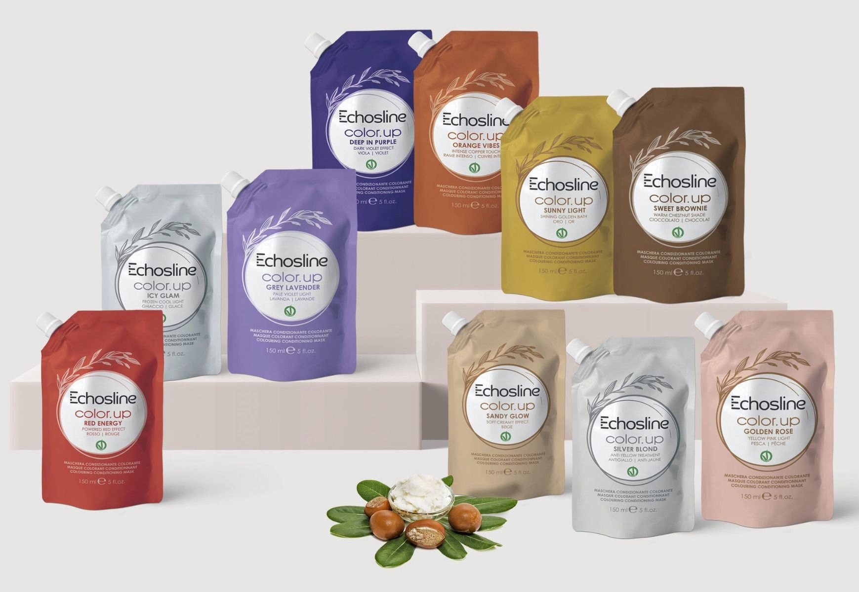 ECHOSLINE COLOR UP RED ENERGY MASKA 150ML Pojemność 150 ml