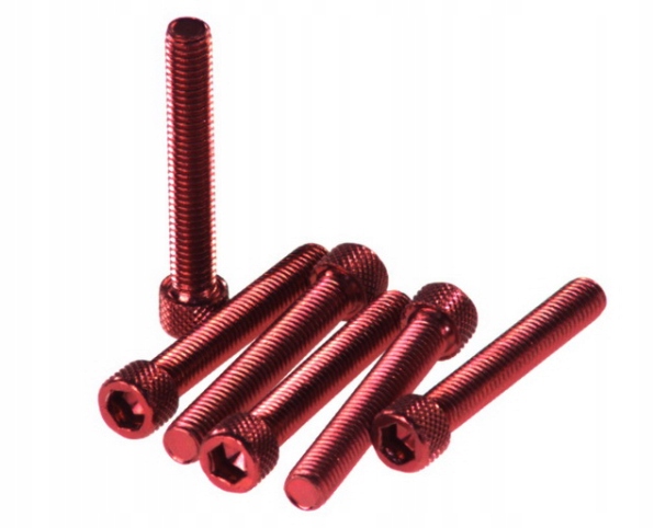 

Śruba imbusowa cylindryczna M8 50 Czerwony