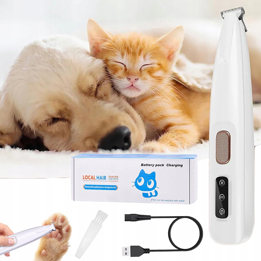 Strojek Na Stříhání Psů A Koček, Zvířat, Zastřihovač, Tichý Led