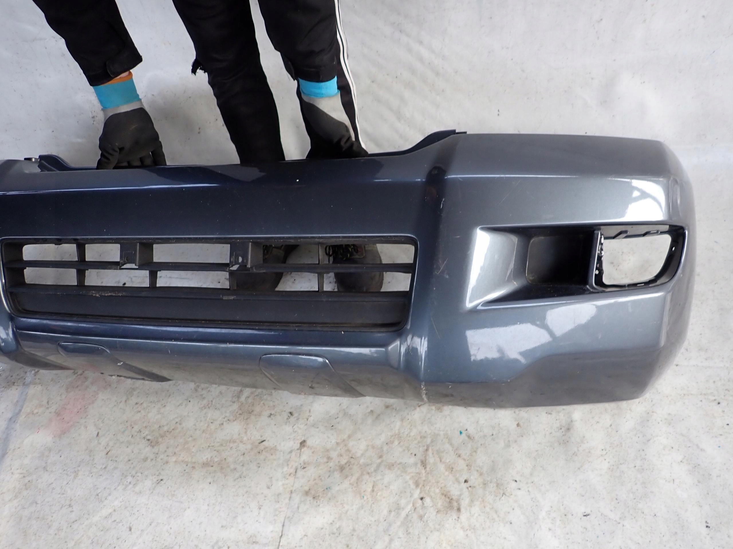 TOYOTA LAND CRUISER J120 02- bumper front front WASKI without LISTEW