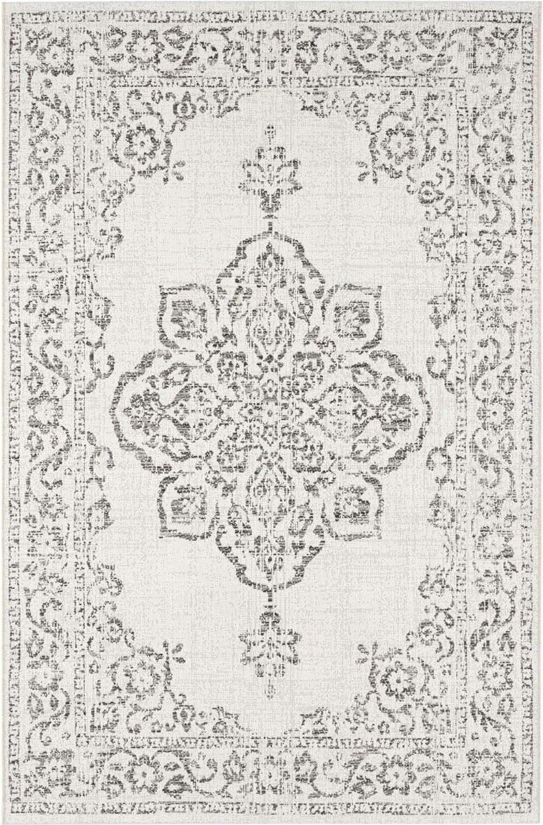 Šnúrkový koberec na terasu, plochý, 120 x 170 cm