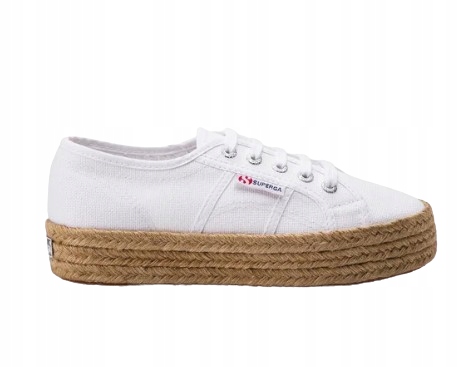 Superga 2730 Dámské Bílé Boty Na Platformě Se Šňůrkou 39 U_a
