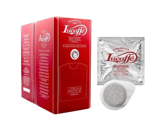 Kawa Lucaffe Decaffeinato Ese Pods 44mm 150szt