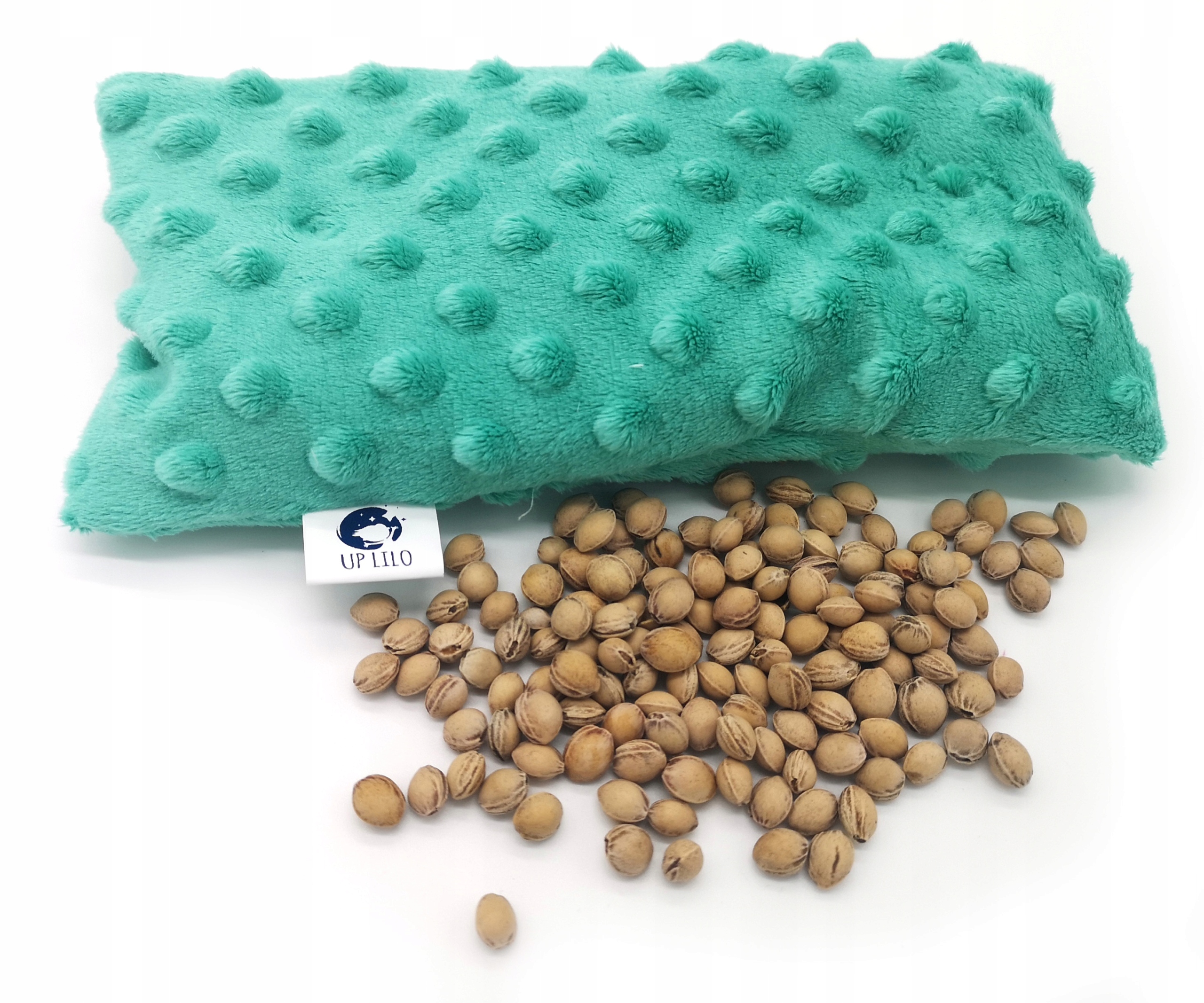 

Termofor Z Pestek Wiśni Na Ból Minky turkus LiLo