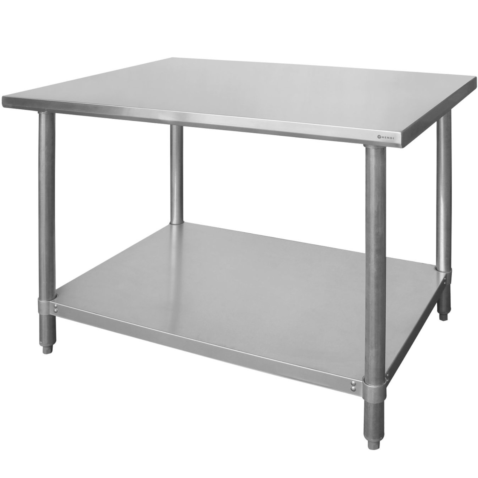 Centrální stůl s kroucenou policí Budget Line 120x60x85 cm