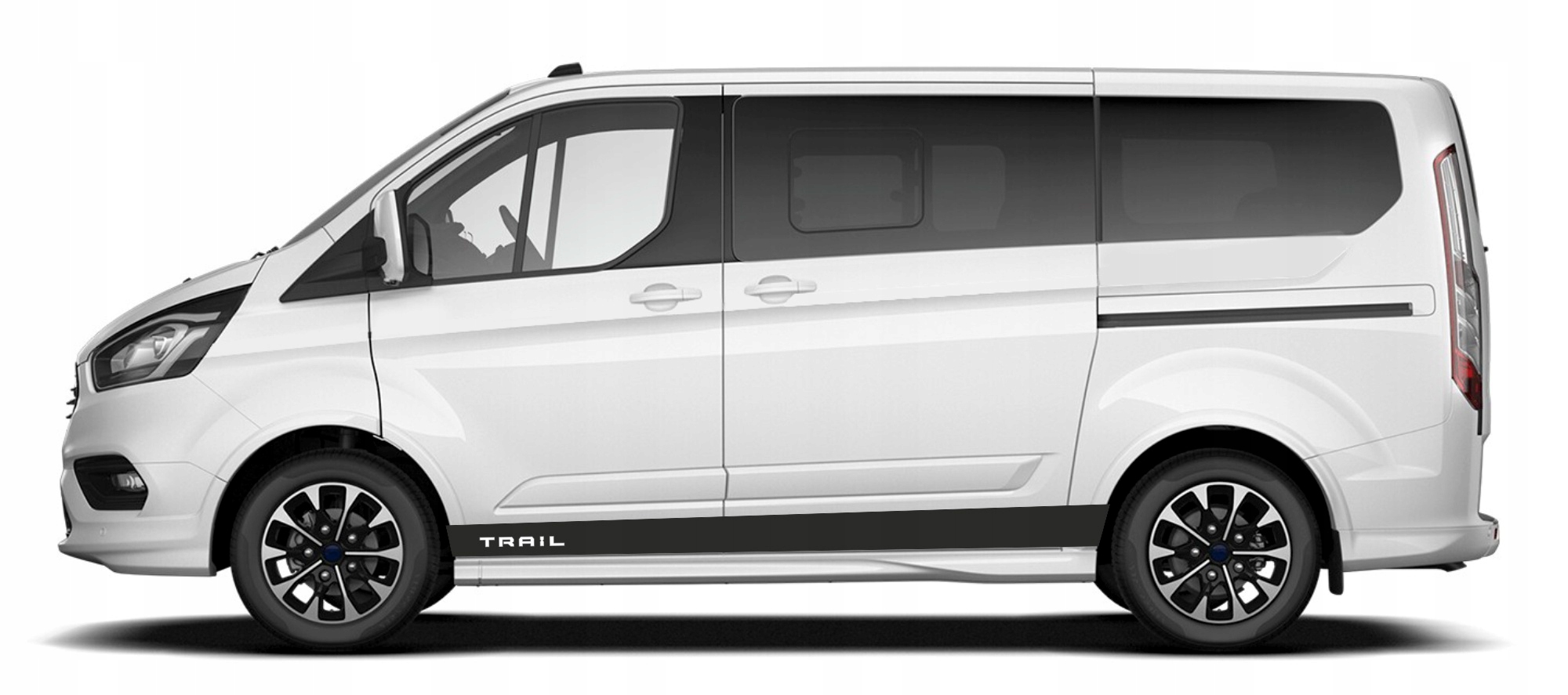 Samolepky na boky Ford Transit Custom Trail 01