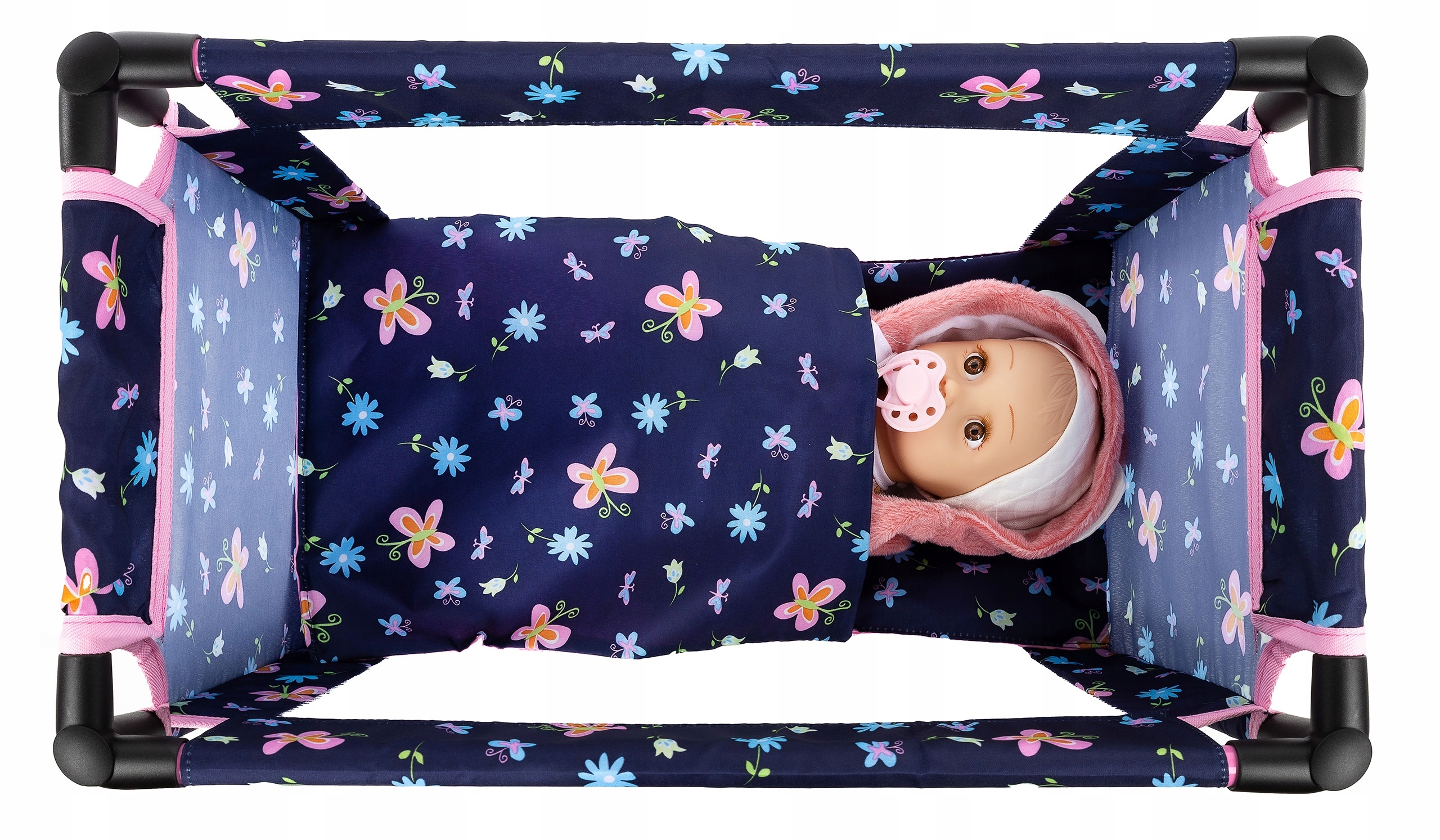 KINDERPLAY ŁÓŻECZKO DLA LALEK TURYSTYCZNE KOJEC AKCESORIA TORBA POŚCIEL Bohater brak