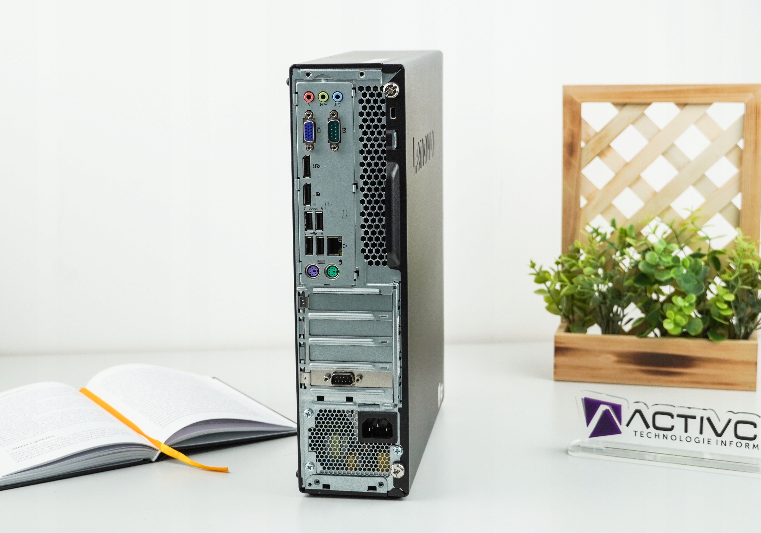 KOMPUTER SFF PC |Lenovo M725s |RYZEN 3 PRO 2200G| 8GB 480SSD WIN11 | WIFI Model M725s PC SFF WIN11 PRO AC8 + WIFI