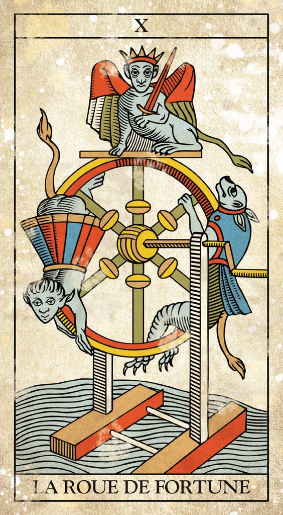 MARSEILLE VINTAGE Tarot - karty tarota Typ Podstawa