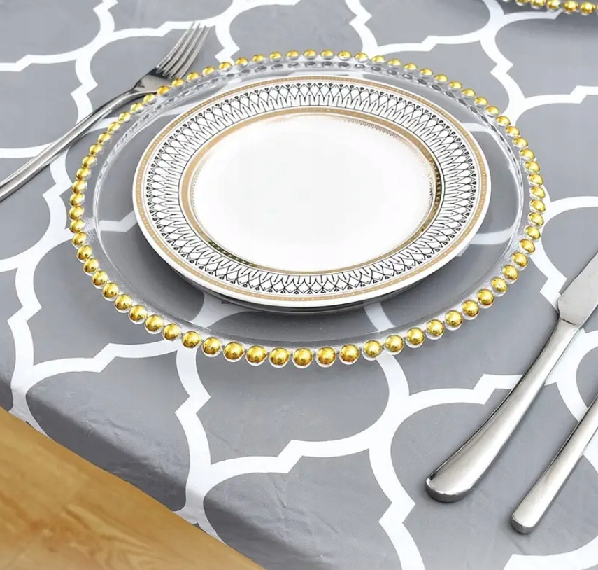 Obrus Wodoodporny POKROWIEC OCHRONNY NA STÓŁ OGRODOWY + 2 ŁAWKI OBRUS PVC Kod producenta Q54D