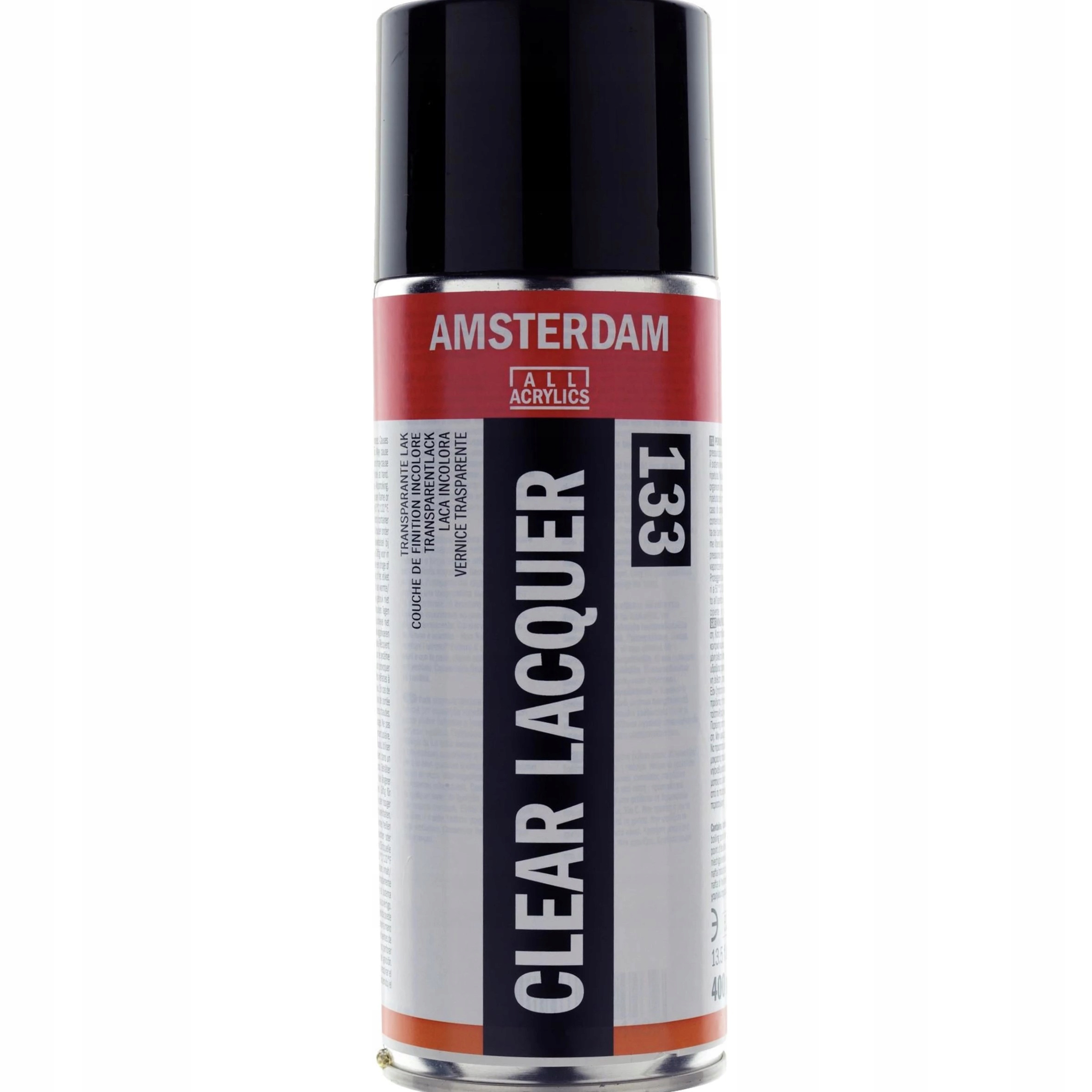 Talens Amsterdam bezbarvý lak 133 sprej 400 ml