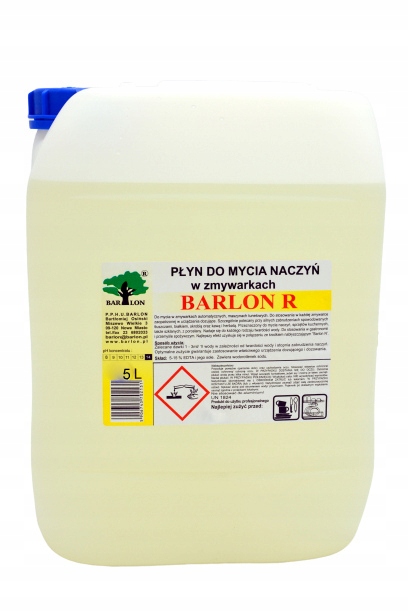 

Płyn do mycia naczyń w zmywarkach 5 L Barlon R