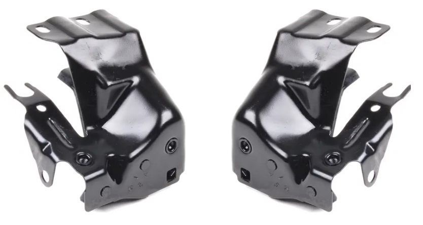 MERCEDES E KLASA W211 KOMPLET UCHWYTY ZDERZAKA