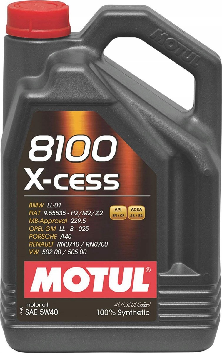 Motul 8100 X-Cess 5W40 4L