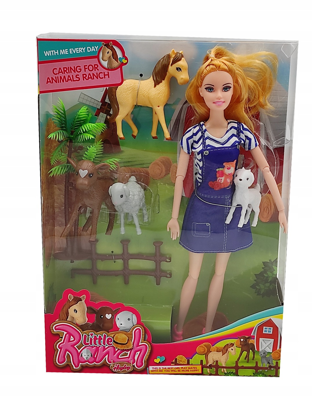 

Lalka Zwierzątka Farma Rancho Ranczo