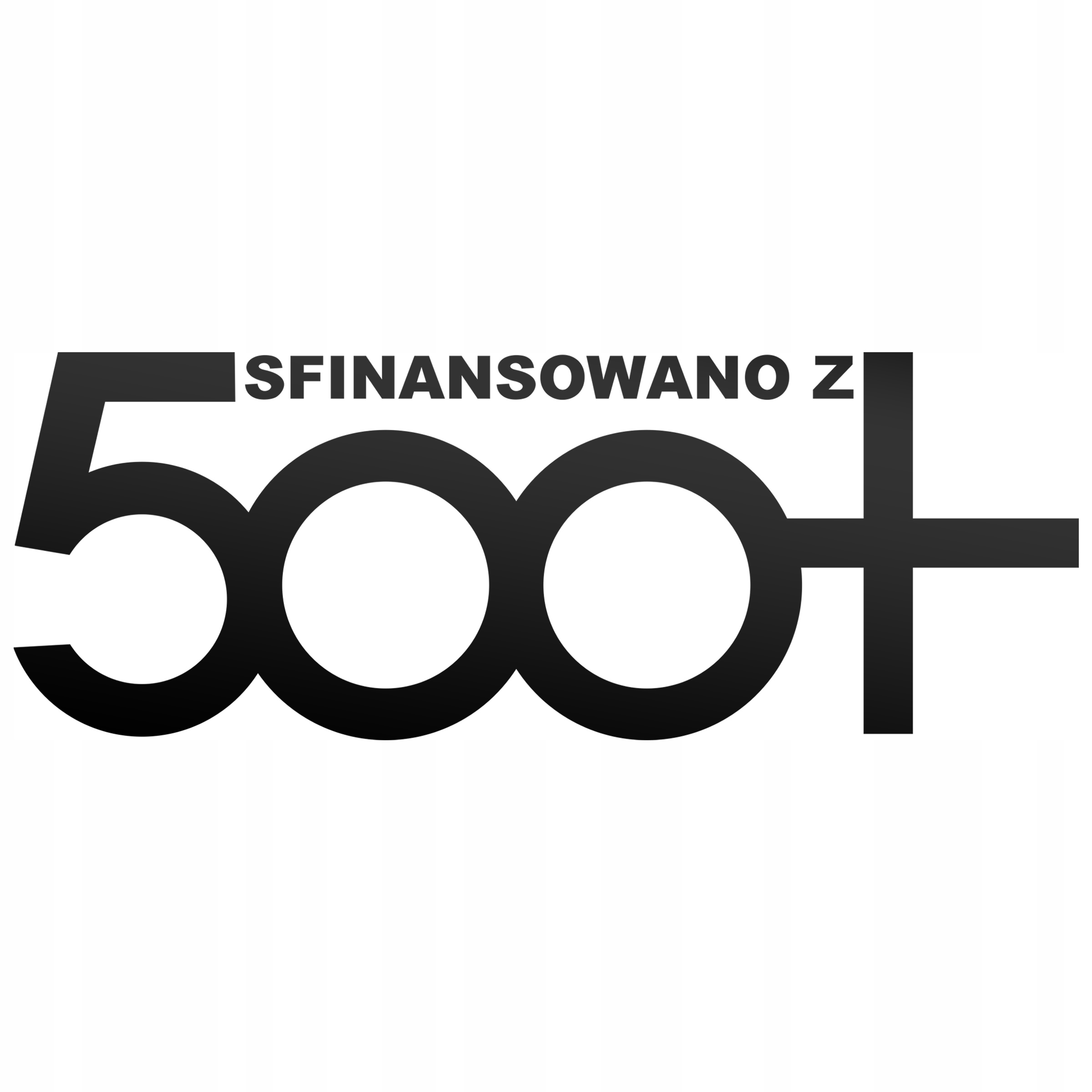 

Sfinansowano Z 500+ Przylepka Odblaskowa Na Auto