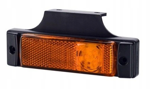 LAMPA OBRYSOWA LED POMARAŃCZOWA LAWETA NACZEPA