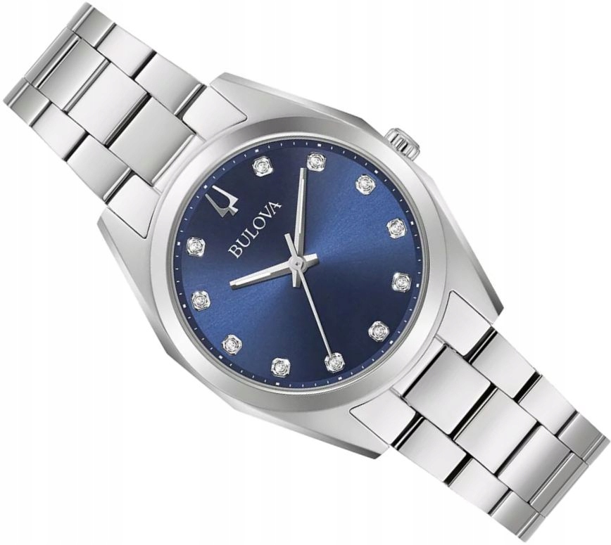 Elegantní Dámské Hodinky Bulova 96P229 Luxury S Diamanty A Logem Box 31 mm