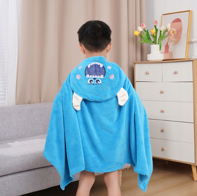 RĘCZNIK OKRYCIE KĄPIELOWE Z KAPTUREM PONCZO 70x140 CM KĄPIELOWY DLA DZIECI Kod producenta RĘCZNIK KĄPIELOWE