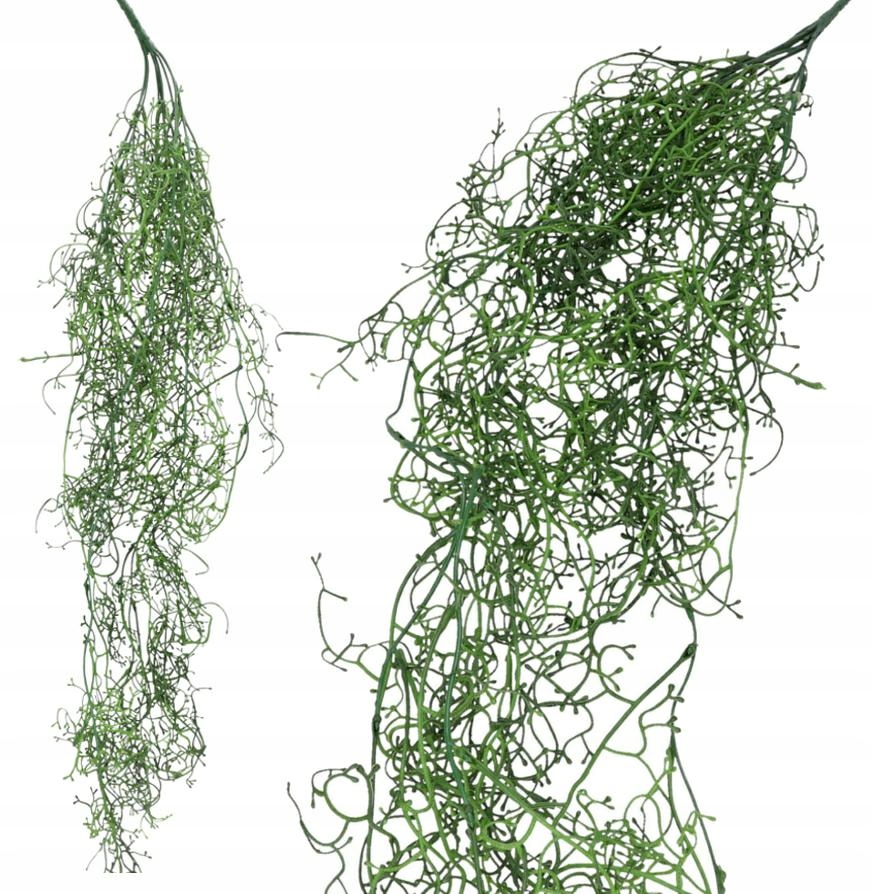 ZWISAJĄCE GĘSTE PNĄCZE GAŁĄZKI BLUSZCZ KASKADA XXL