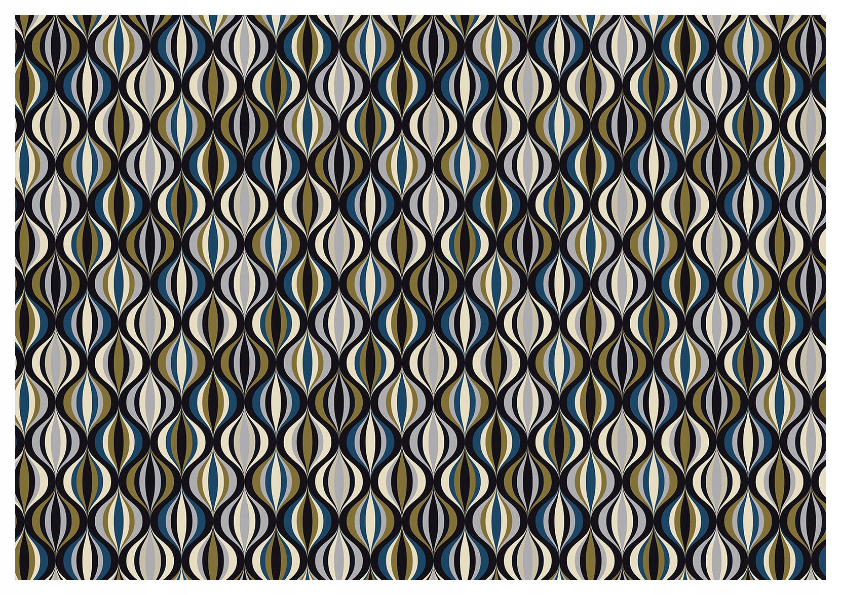 Fototapeta Ovál Abstrakce Geometrický vzor 254x184 Segmenty lepidlo