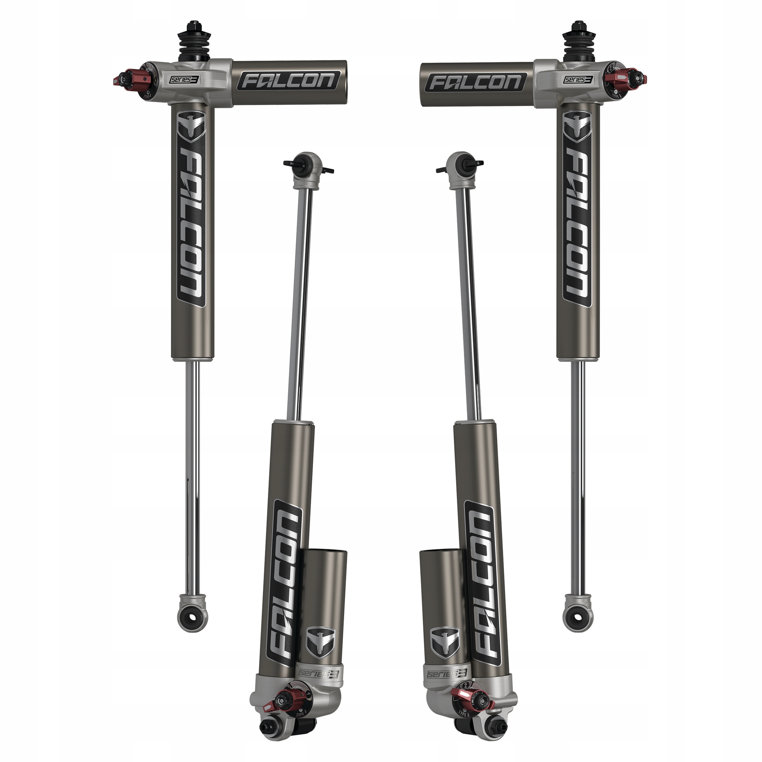 Amortyzatory Falcon 3 3 Jeep Wrangler JK 3 4 5