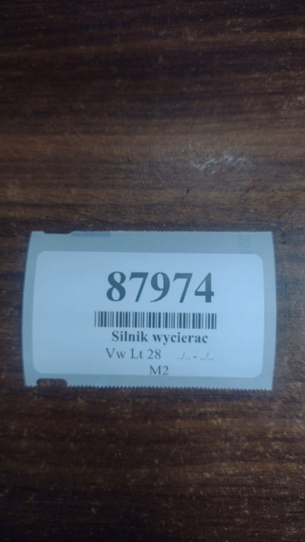 VW LT 28 2.4 D motorek stěrače předek
