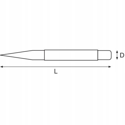 BAHCO PUNTAK NIEISKRZĄCY CU-BE 100 mm Marka Bahco
