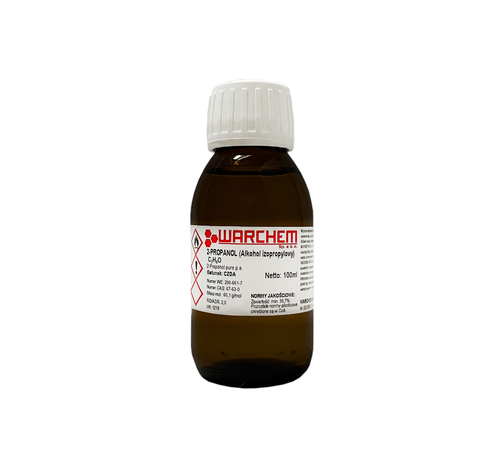 

Izopropanol (2-PROPANOL) Czda 100ml