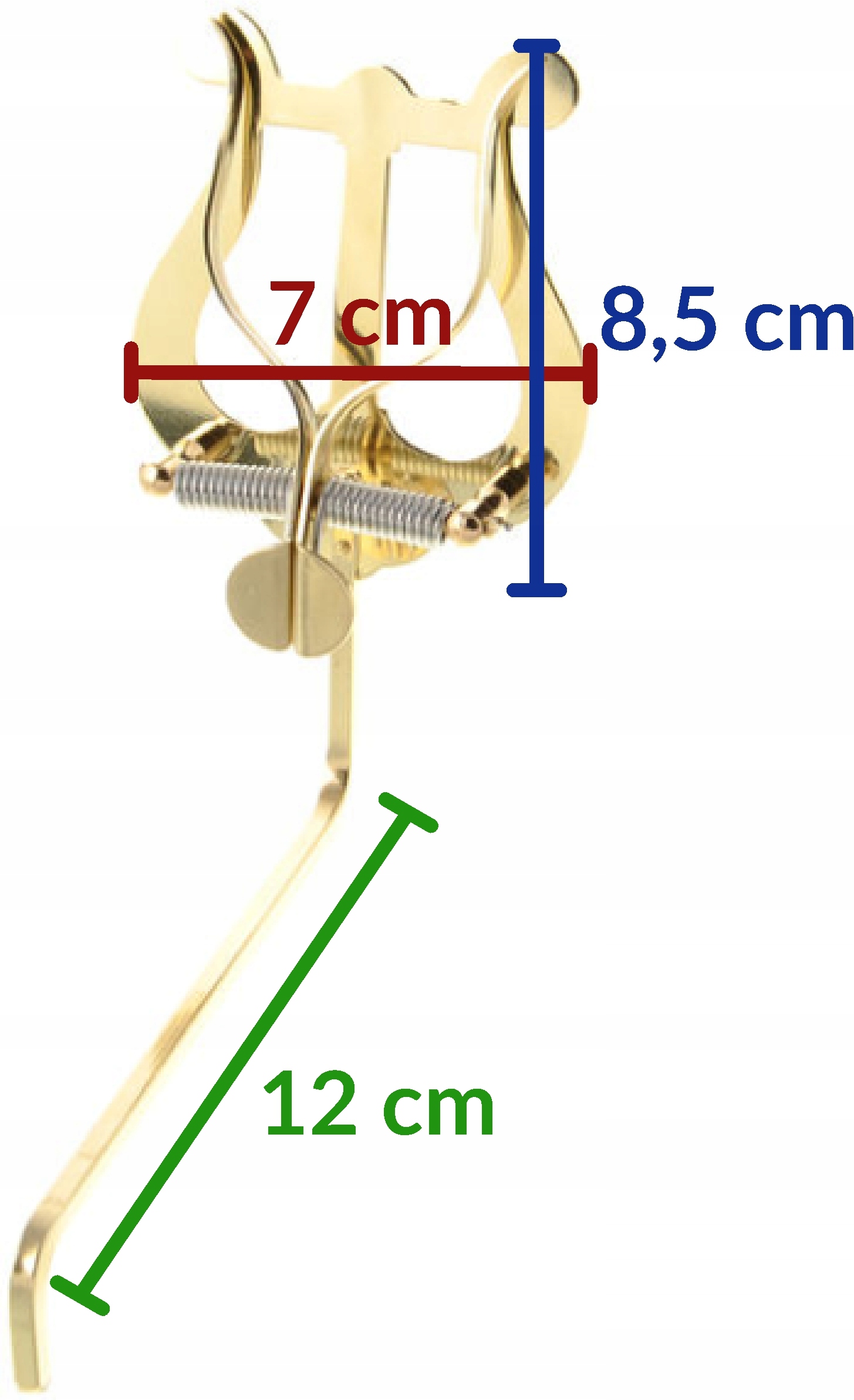 Lirka pulpit do saksofonu dwie dźwignie Riedl 313 Kod producenta 100598