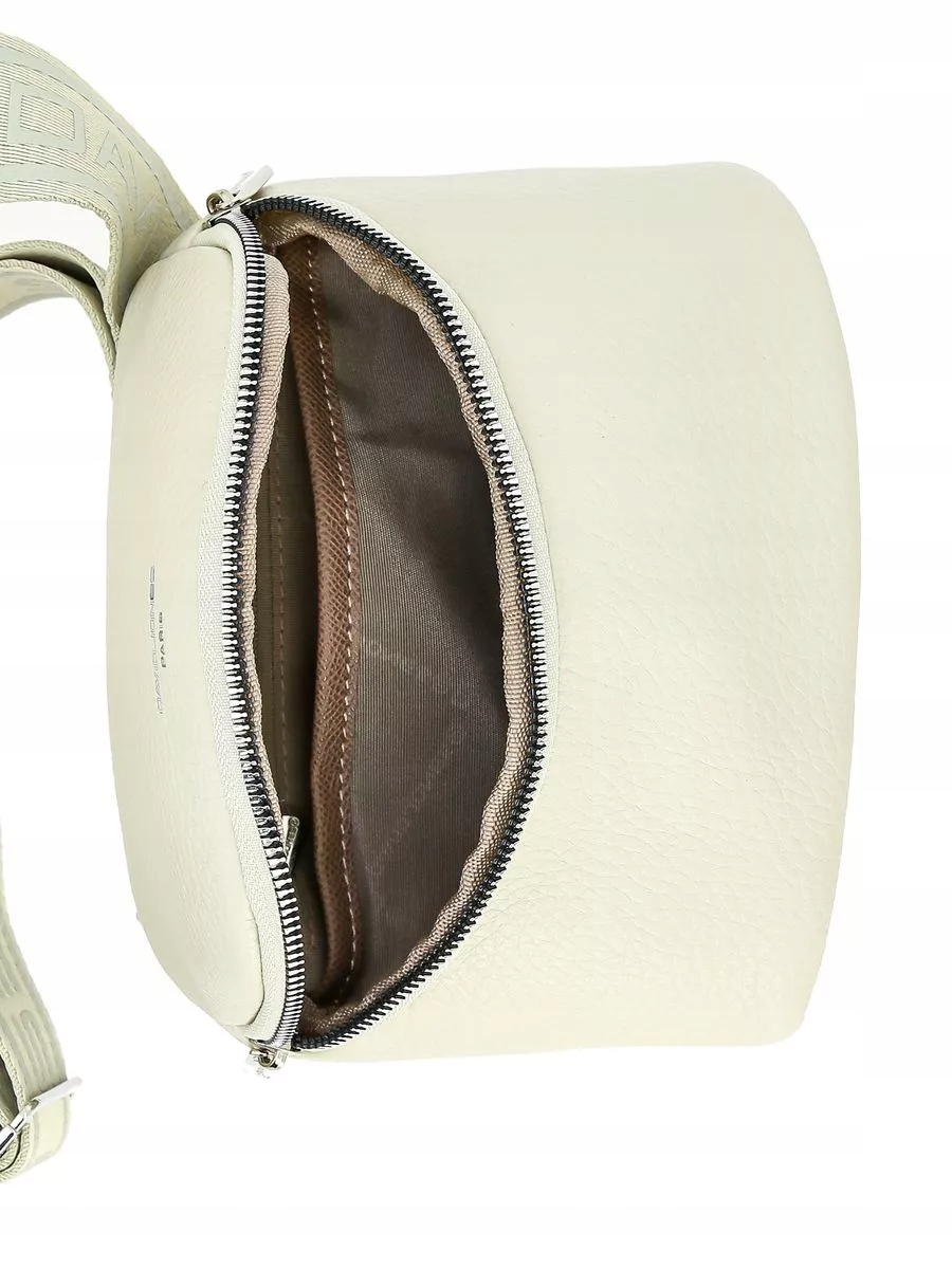 David Jones listonoszka damska skóra ekologiczna crossbody kość słoniowa Materiał dominujący skóra ekologiczna