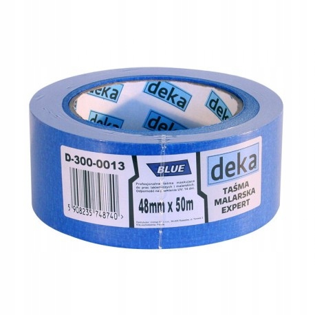 

Deka Taśma Malarska Expert Blue 25MM*50M
