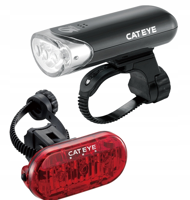 Zestaw lampek Cateye HL-EL135N 2 tryby TL-LD135 Omni 3 3 tryby uchwyty