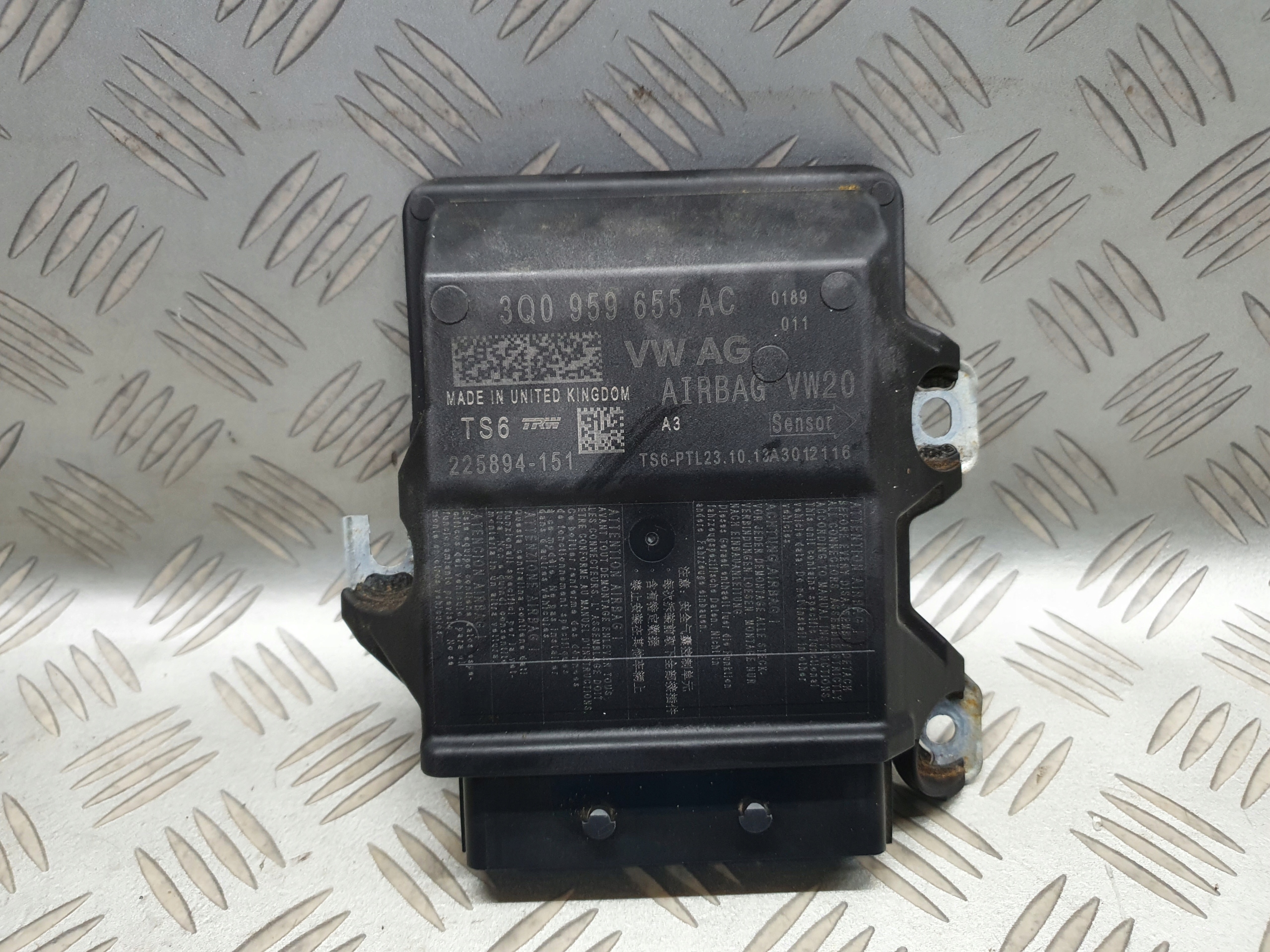 MODUŁ SENSOR AIRBAG SEAT LEON III