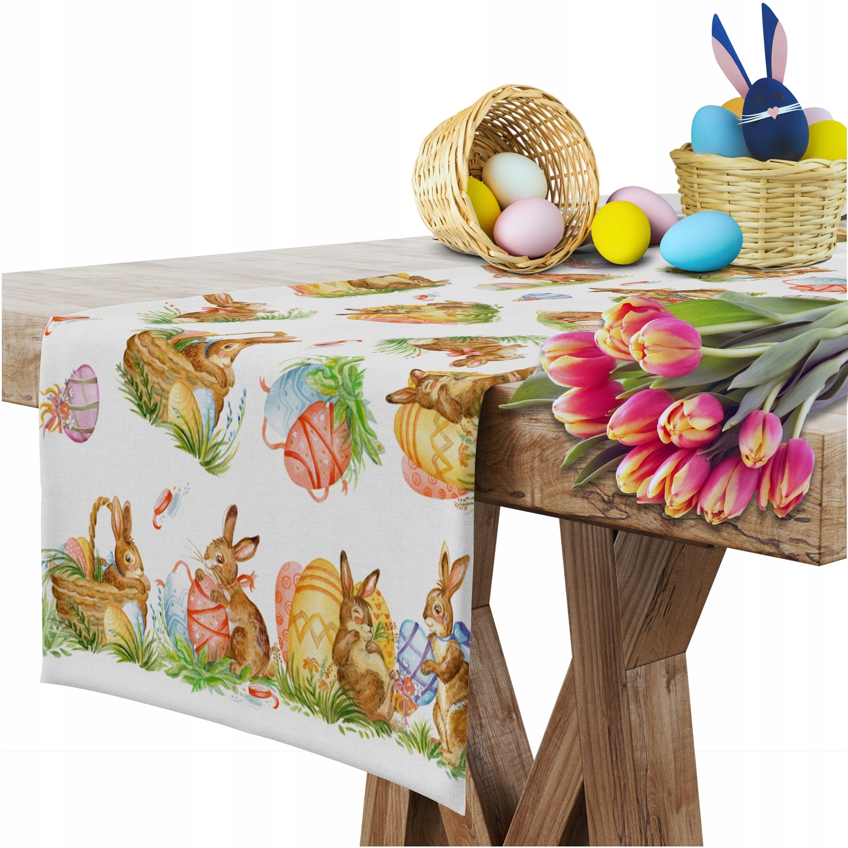 

Bieżnik świąteczny na stół Wielkanoc 40x140 obrus
