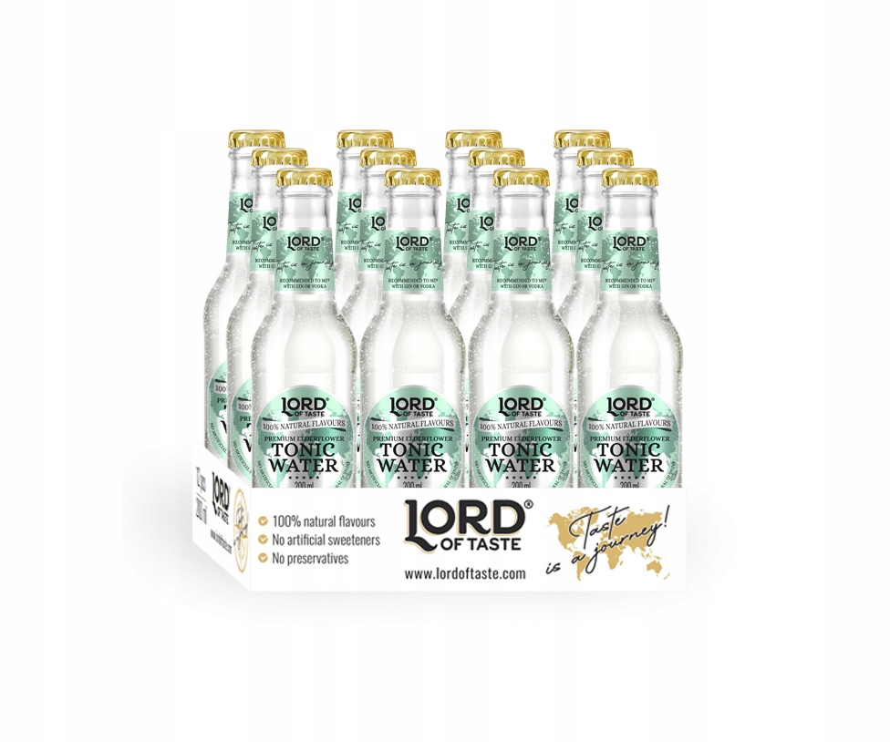 Lord of Taste,Premium Elderflower Tonic Water 13684237853 Allegro.pl