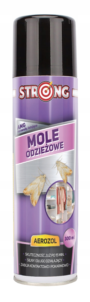 

Silny Środek Na Mole Odzieżowe Muchy Spray Strong
