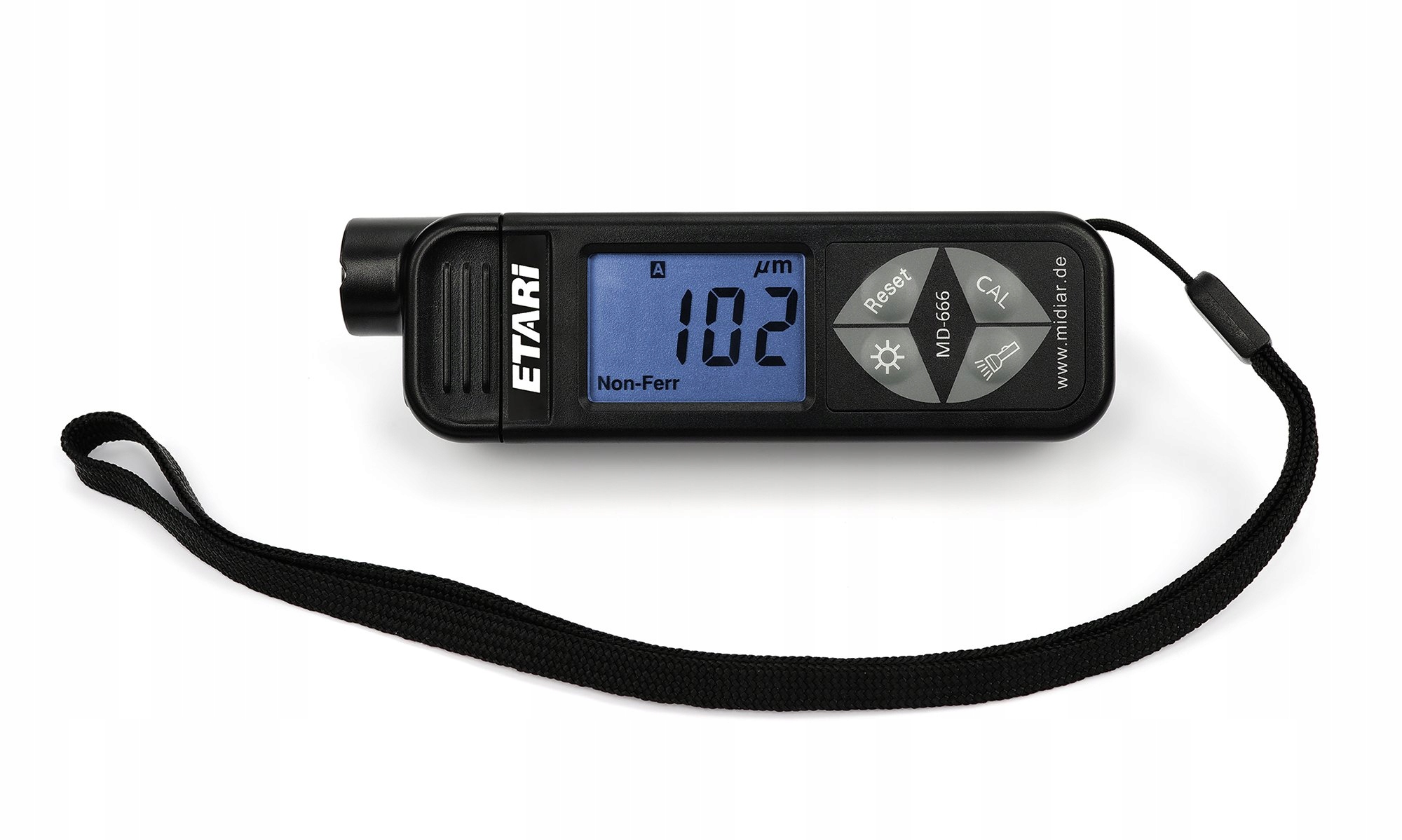 MIERNIK GRUBOSCI LAKIERU FARBY ETARI MD 666 FE AL Producent code 666