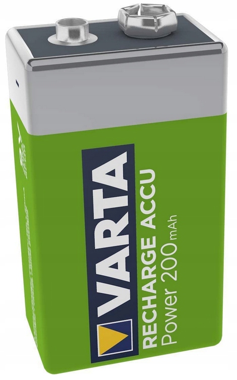 

Mocny Akumulator Varta Ready 9V HR9 200mAh