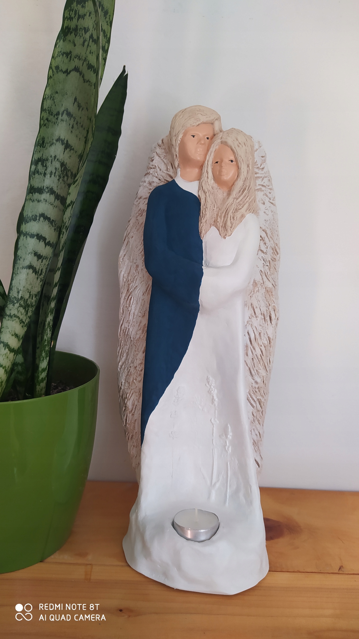 ANIOŁEK dekoracja gipsowa upominek Figurka Kod producenta 45 bg