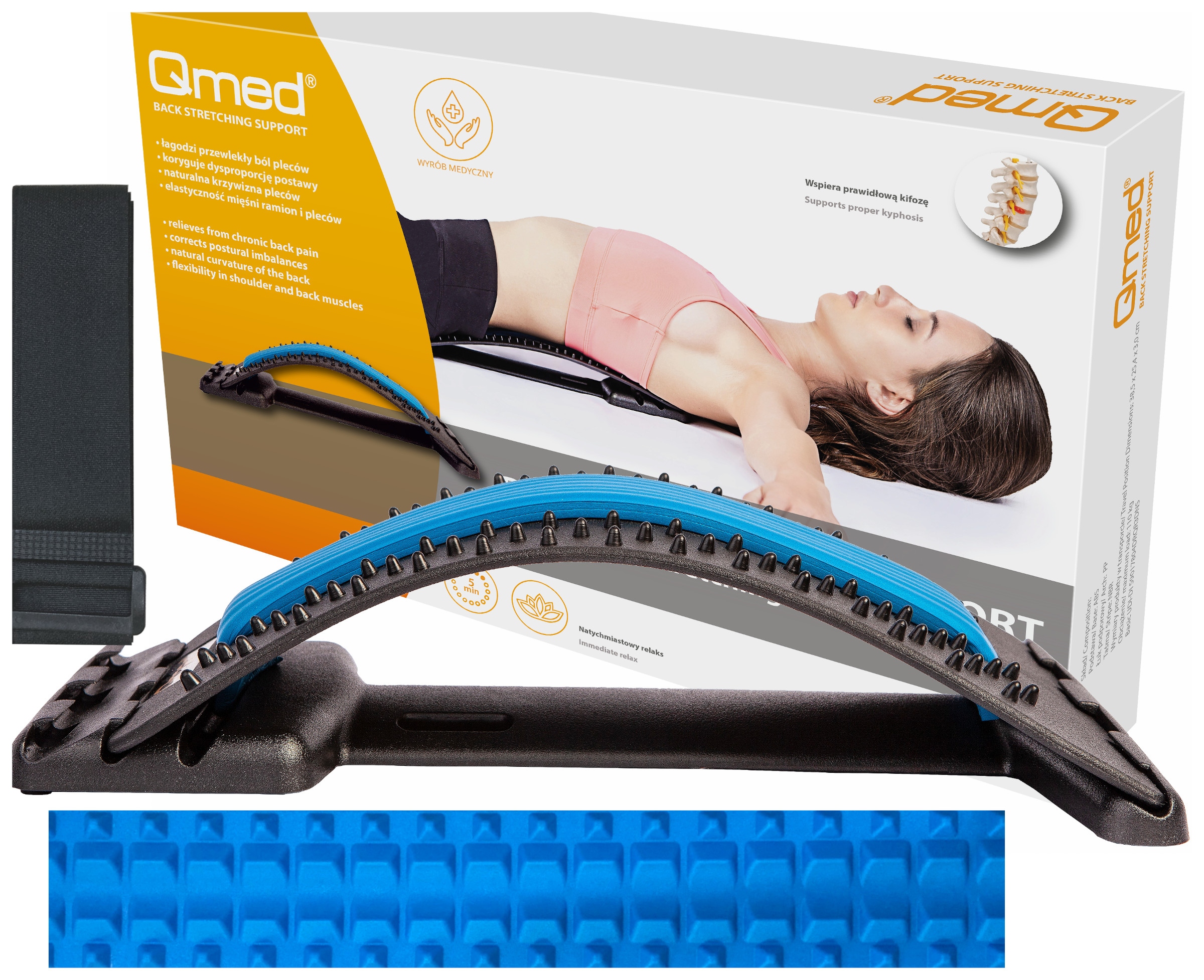 

Przyrząd do rozciągania pleców Back Stretching łuk