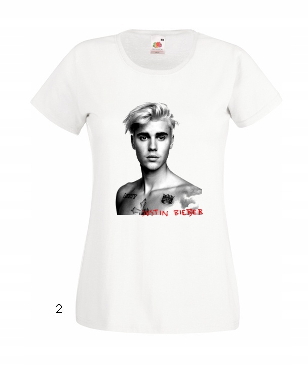 

Koszulki Damskie Wzory Justin Bieber Biber