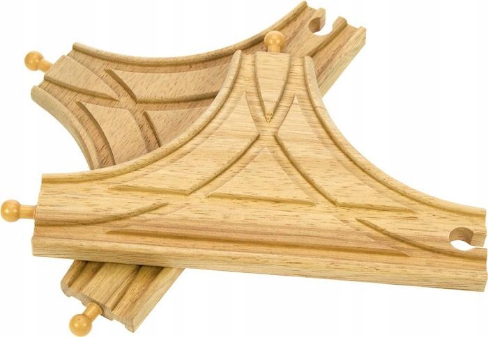 

Skrzyżowanie T Kolejka Drewniana Bigjigs BJT108