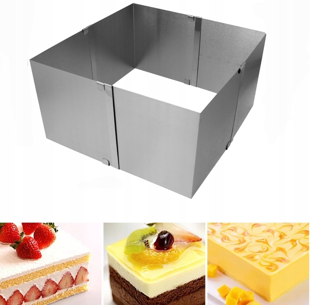 

Tortownica Forma Regulowana Rant 20CM XXL