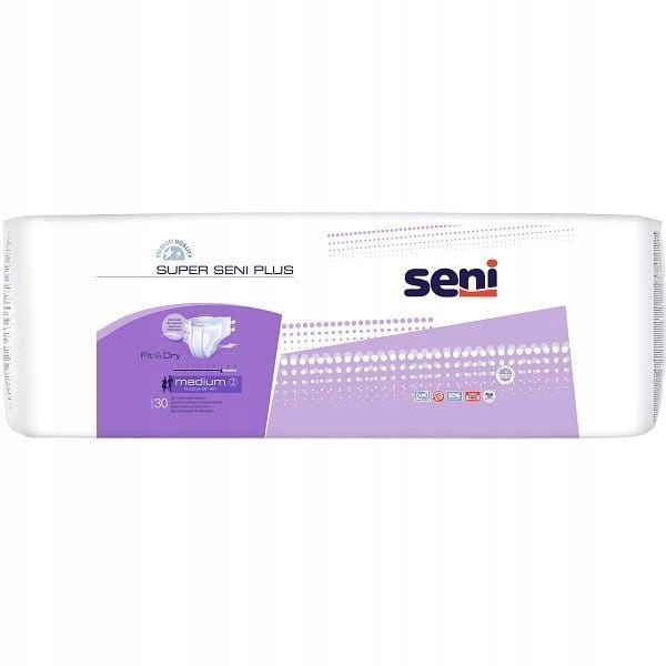 

Seni Super Plus Pieluchomajtki Medium (2) 30szt