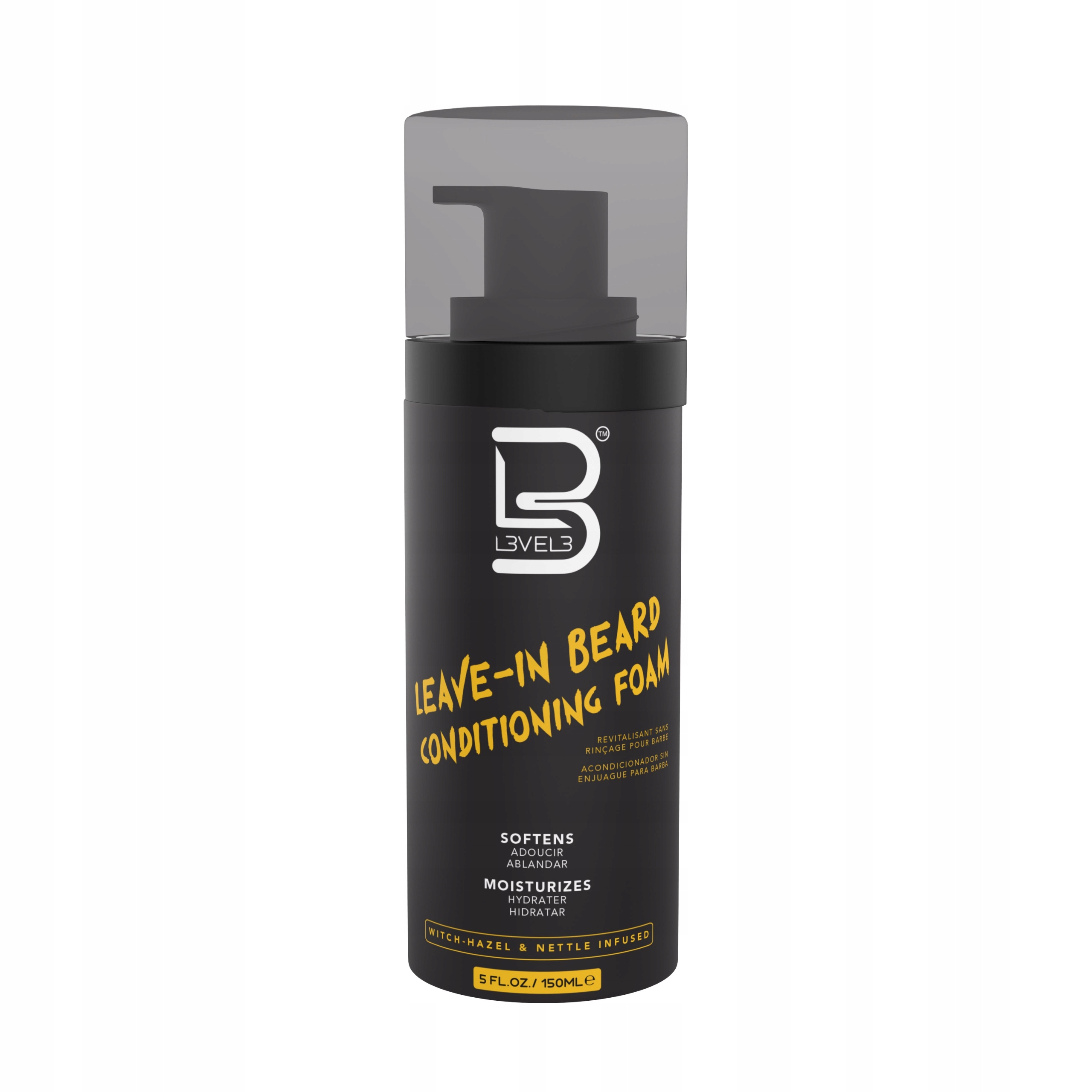 LEVEL3 LEAVE IN BEARD CONDITIONING FOAM - pianka do brody 150ml