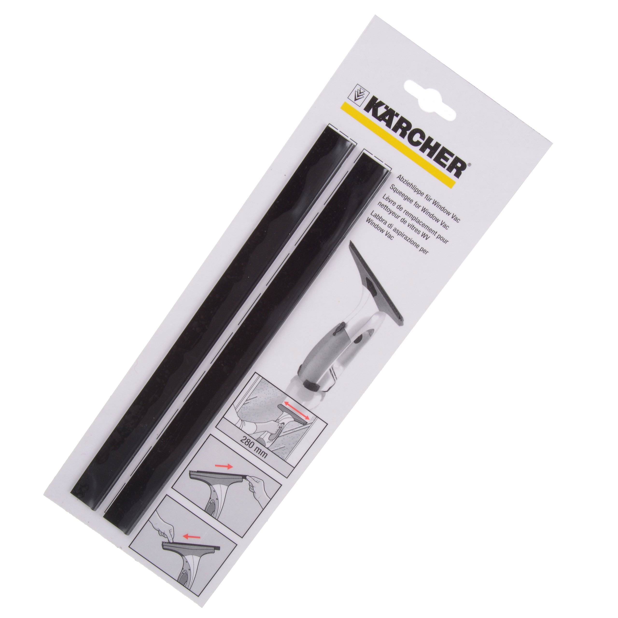 

2x Gumowa Listwa Zbierająca 280MM Do Myjek Karcher