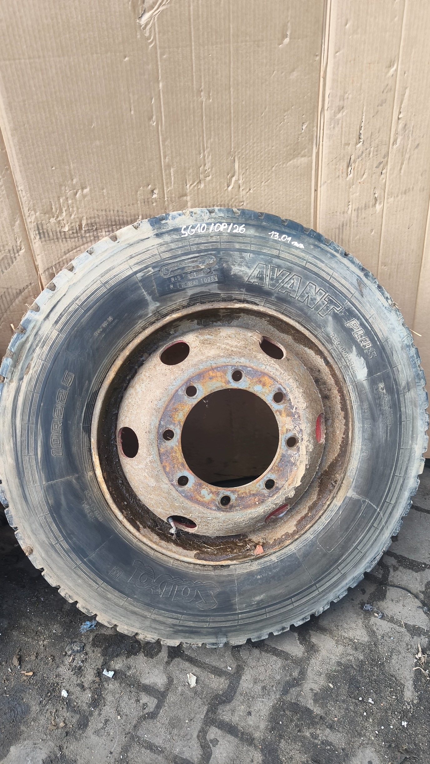 wheels tyres CIEZAROWE 2x SAWA AVANT plus 10R22.5